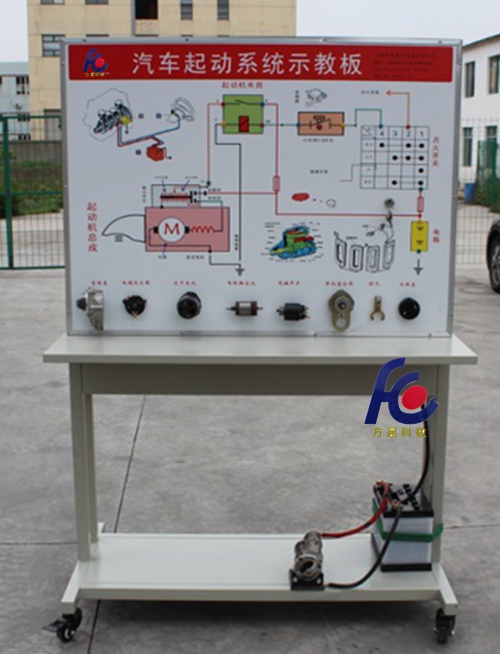 汽車起動系統(tǒng)示教板