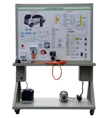 電動汽車充電樁裝置系統(tǒng)實訓臺