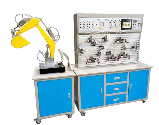 液壓挖掘機(jī)控制教學(xué)實驗臺