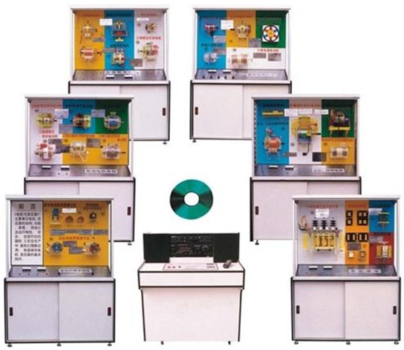 FC-6型《電機(jī)與變壓器》聲動同步CD解說示教陳列